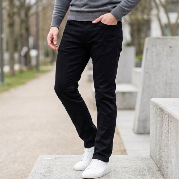 Levi's Other - Levis 541 Athletic Fit Stretch Black Denim Jeans Mens Size 33 x 30